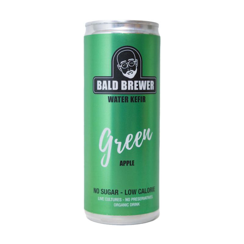 Waterkefir groen van Bald Brewer Excl. Statiegeld, 12 x 250 ml
